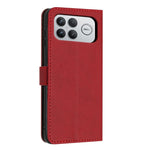 For Xiaomi Poco F8 Ultra 5G / Redmi K90 Pro Max 5G Wallet Case Litchi Texture Leather Flip Cover with Card Slots and Hand Strap