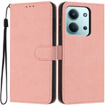 Wallet Case For Xiaomi Poco C85 5G  /  Redmi 15C 5G (EU) (173mm)  /  4G (EU) (173mm) Litchi Texture Leather Flip Cover with Card Slots and Hand Strap