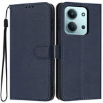 Wallet Case For Xiaomi Poco C85 5G  /  Redmi 15C 5G (EU) (173mm)  /  4G (EU) (173mm) Litchi Texture Leather Flip Cover with Card Slots and Hand Strap
