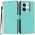 Wallet Case For Xiaomi Poco C85 5G  /  Redmi 15C 5G (EU) (173mm)  /  4G (EU) (173mm) Litchi Texture Leather Flip Cover with Card Slots and Hand Strap