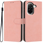 For Xiaomi Redmi A5 NFC (EU) (173.45mm) Wallet Case Litchi Texture Leather Flip Cover with Card Slots and Hand Strap