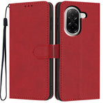 For Xiaomi Redmi A5 NFC (EU) (173.45mm) Wallet Case Litchi Texture Leather Flip Cover with Card Slots and Hand Strap