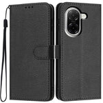 For Xiaomi Redmi A5 NFC (EU) (173.45mm) Wallet Case Litchi Texture Leather Flip Cover with Card Slots and Hand Strap