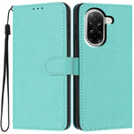For Xiaomi Redmi A5 NFC (EU) (173.45mm) Wallet Case Litchi Texture Leather Flip Cover with Card Slots and Hand Strap
