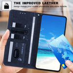 Xiaomi Redmi Note 14 4G (163.25mm) Plånboksfodral Litchitexturerat Läderflikfodral med Kortfack och Handrem