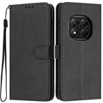 Wallet Case For Xiaomi Redmi Note 14 Pro 5G  /  Poco X7 5G Litchi Texture Leather Flip Cover with Card Slots and Hand Strap