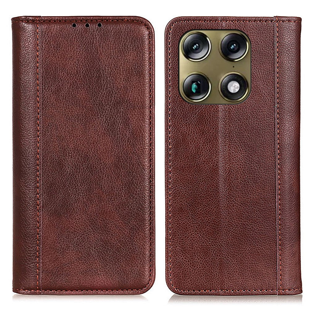 Stativskal till Motorola Moto X70 Air Pro 5G / Signature 5G Splitläder Litchitextur Plånboksfodral