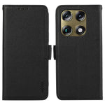 ABEEL til Motorola Moto X70 Air Pro 5G / Signature 5G Etui Litchi Tekstur Læder RFID Blokerende Telefon Cover