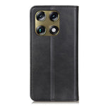 For Motorola Moto X70 Air Pro 5G  /  Signature 5G Case Cowhide Texture Split Leather Flip Wallet Phone Cover