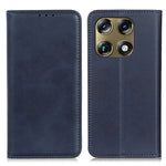 For Motorola Moto X70 Air Pro 5G  /  Signature 5G Case Cowhide Texture Split Leather Flip Wallet Phone Cover