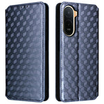 Wallet Case for Xiaomi Poco C85x 5G / Poco C81 4G / Poco C81 Pro 4G / Redmi A7 Pro 4G (171.56mm) / Redmi A7 Pro 5G Rhombus Imprinted PU Leather Phone Cover
