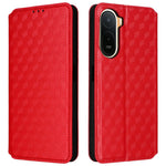 Wallet Case for Xiaomi Poco C85x 5G / Poco C81 4G / Poco C81 Pro 4G / Redmi A7 Pro 4G (171.56mm) / Redmi A7 Pro 5G Rhombus Imprinted PU Leather Phone Cover
