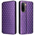 Wallet Case for Xiaomi Poco C85x 5G / Poco C81 4G / Poco C81 Pro 4G / Redmi A7 Pro 4G (171.56mm) / Redmi A7 Pro 5G Rhombus Imprinted PU Leather Phone Cover