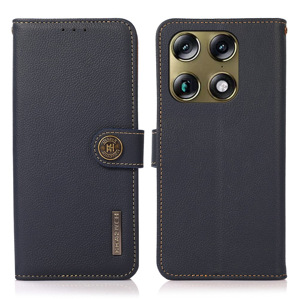 KHAZNEH til Motorola Moto X70 Air Pro 5G / Signature 5G Etui i Ægte Koskind med RFID Blokerende Pung og Telefoncover