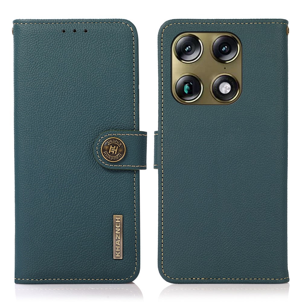 KHAZNEH til Motorola Moto X70 Air Pro 5G / Signature 5G Etui i Ægte Koskind med RFID Blokerende Pung og Telefoncover