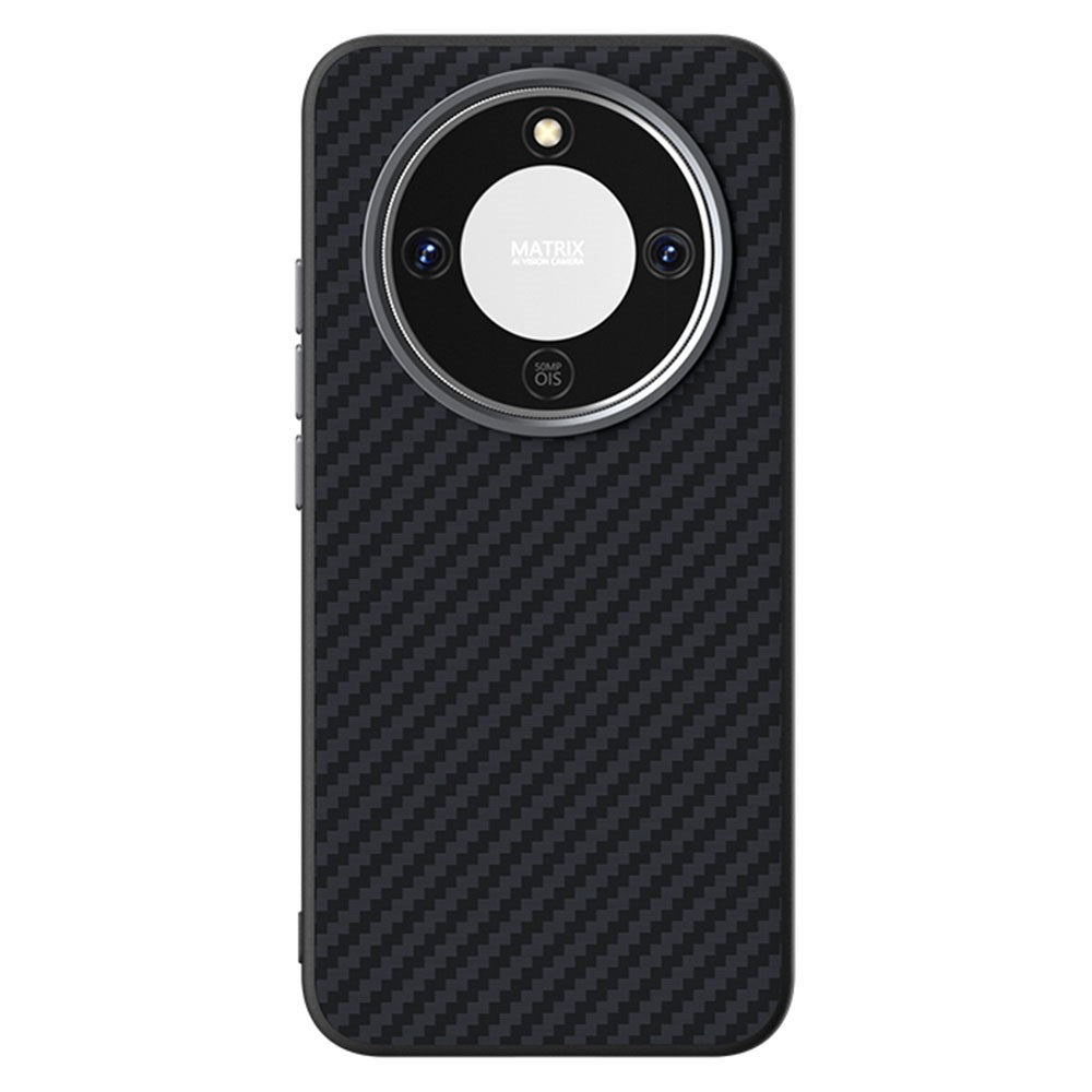 ABEEL Magnetic Case For Honor Magic8 Lite 5G  /  X9d 5G  /  X70 5G Carbon Fiber Texture Phone Back Cover