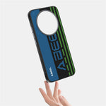 ABEEL Magnetic Case For Honor Magic8 Lite 5G  /  X9d 5G  /  X70 5G Micro-Embossing 6D Printed PC TPU Aluminum Alloy Leather Phone Cover