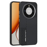 ABEEL Magnetic Case For Honor Magic8 Lite 5G  /  X9d 5G  /  X70 5G PC + TPU + Aluminum Alloy + PU Leather Slim Phone Back Cover