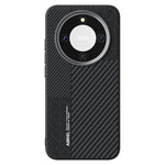 ABEEL Magnetic Case For Honor Magic8 Lite 5G  /  X9d 5G  /  X70 5G PC + TPU + Aluminum Alloy + PU Leather Slim Phone Back Cover