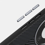 ABEEL Magnetic Case For Honor Magic8 Lite 5G  /  X9d 5G  /  X70 5G PC + TPU + Aluminum Alloy + PU Leather Slim Phone Back Cover