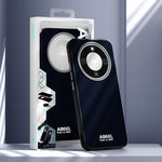 ABEEL Magnetic Case For Honor Magic8 Lite 5G  /  X9d 5G  /  X70 5G Printed PC TPU Aluminum Alloy Leather Phone Cover