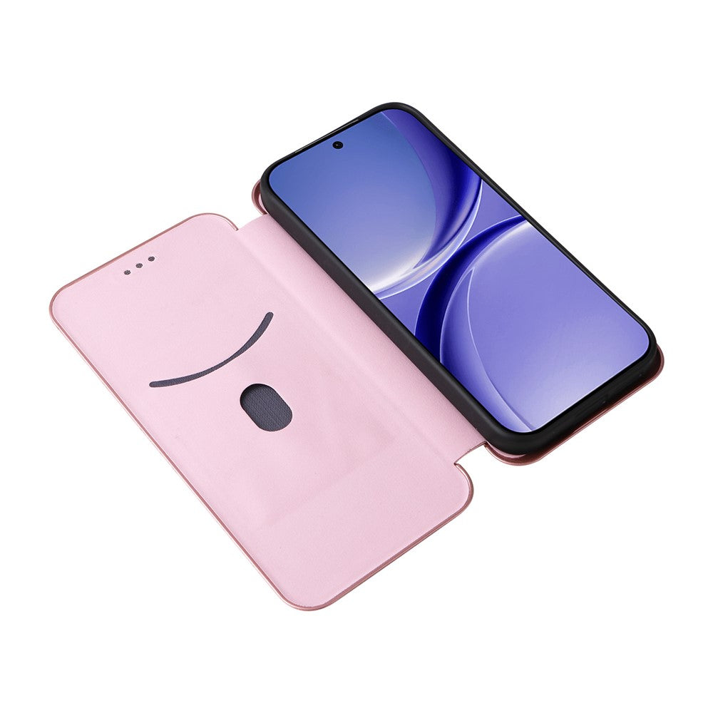 Phone Case For Xiaomi Poco X8 Pro 5G  /  Redmi Turbo 5 5G Carbon Fiber Texture Drop-Proof PU Leather Phone Cover