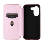 Phone Case For Xiaomi Poco X8 Pro 5G  /  Redmi Turbo 5 5G Carbon Fiber Texture Drop-Proof PU Leather Phone Cover