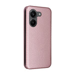 Phone Case For Xiaomi Poco X8 Pro 5G  /  Redmi Turbo 5 5G Carbon Fiber Texture Drop-Proof PU Leather Phone Cover