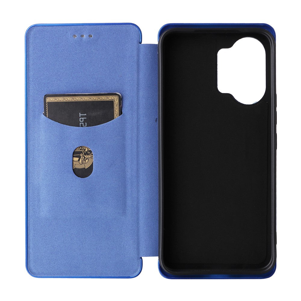 Phone Case For Xiaomi Poco X8 Pro Max 5G  /  Redmi Turbo 5 Max 5G Carbon Fiber Texture Drop-Proof PU Leather Phone Cover