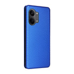 Phone Case For Xiaomi Poco X8 Pro Max 5G  /  Redmi Turbo 5 Max 5G Carbon Fiber Texture Drop-Proof PU Leather Phone Cover
