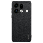 For Oppo Find X9s Pro 5G Case Wood Texture PU Leather Coated PC TPU Phone Cover