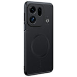 For Oppo Find X9s Pro 5G Magnetic Case Leather Coated TPU + PC Phone Cover