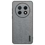 For Huawei Enjoy 90 Pro Max Case Wood Texture PU Leather Coated PC TPU Phone Cover