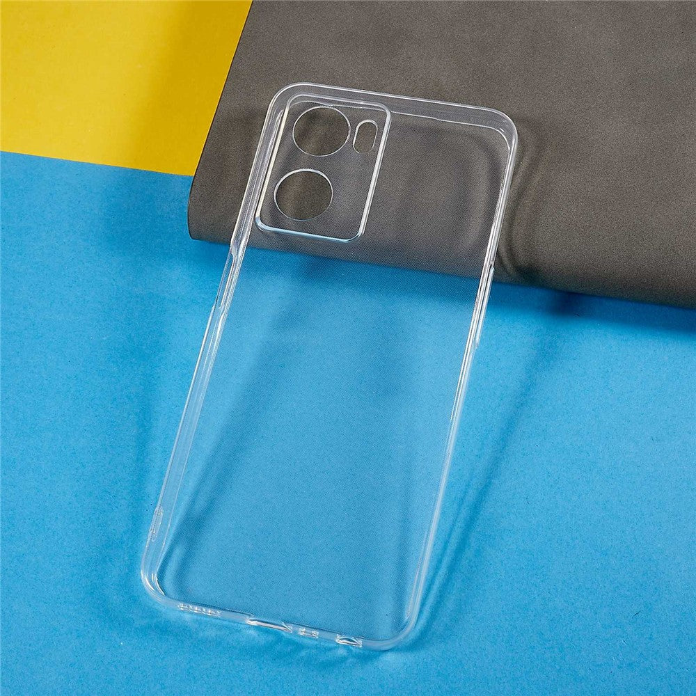 Crystal Clear Back Protective Case for Oppo A57 4G / A57s 4G, Anti-Yellowing Shell Lightweight TPU Phone Cover