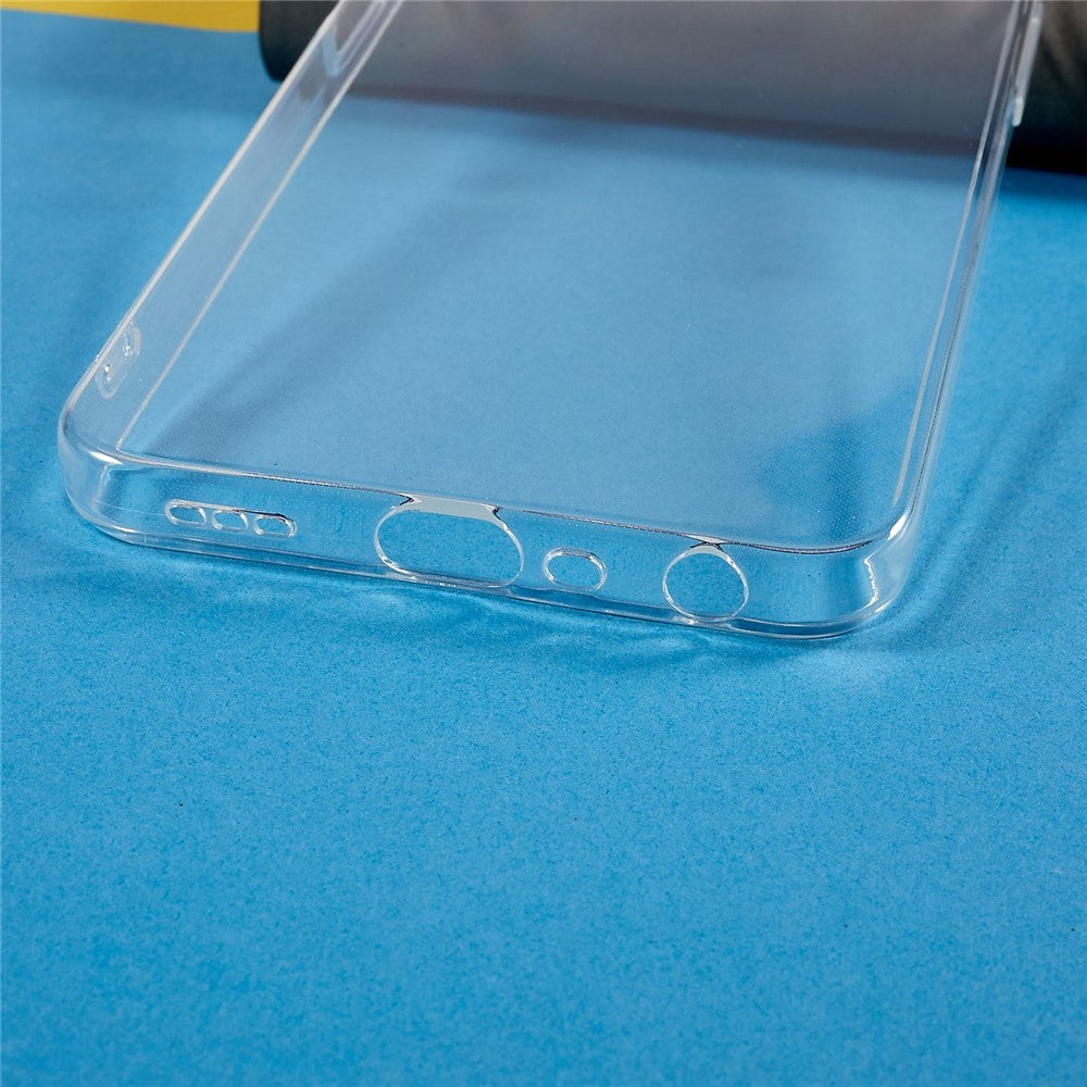 Crystal Clear Back Protective Case for Oppo A57 4G / A57s 4G, Anti-Yellowing Shell Lightweight TPU Phone Cover
