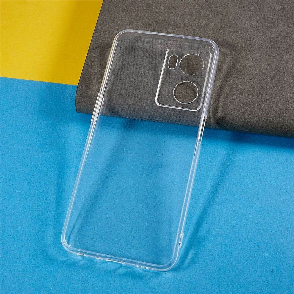 Crystal Clear Back Protective Case for Oppo A57 4G / A57s 4G, Anti-Yellowing Shell Lightweight TPU Phone Cover