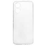 Back Case for Oppo A17 4G, Anti-Yellowing Crystal Clear Shell Lightweight TPU Phone Cover