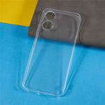 Back Case for Oppo A17 4G, Anti-Yellowing Crystal Clear Shell Lightweight TPU Phone Cover