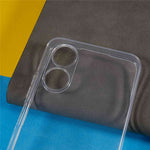 Back Case for Oppo A17 4G, Anti-Yellowing Crystal Clear Shell Lightweight TPU Phone Cover