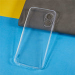 Back Case for Oppo A17 4G, Anti-Yellowing Crystal Clear Shell Lightweight TPU Phone Cover
