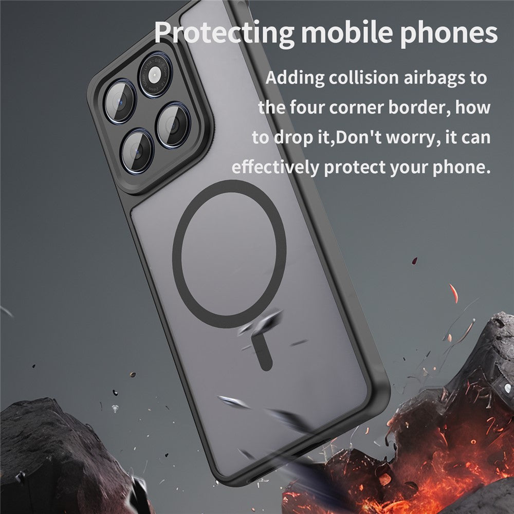 For Motorola Moto X70 Air Pro 5G / Signature 5G Magnetic Case Anti Drop PC + TPU Phone Cover