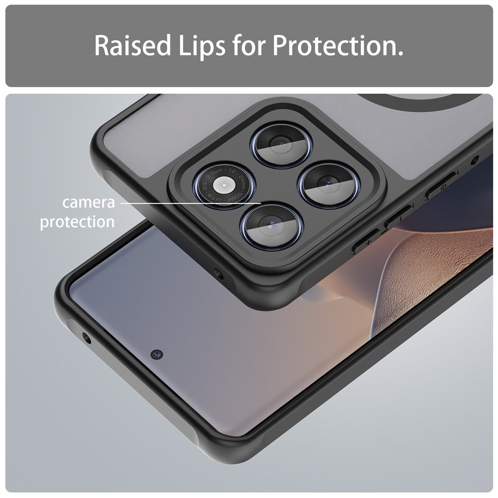 For Motorola Moto X70 Air Pro 5G / Signature 5G Magnetic Case Anti Drop PC + TPU Phone Cover