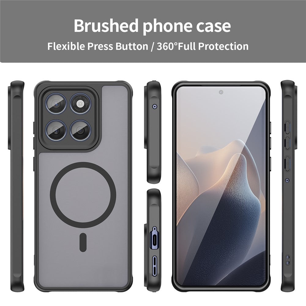 For Motorola Moto X70 Air Pro 5G / Signature 5G Magnetic Case Anti Drop PC + TPU Phone Cover