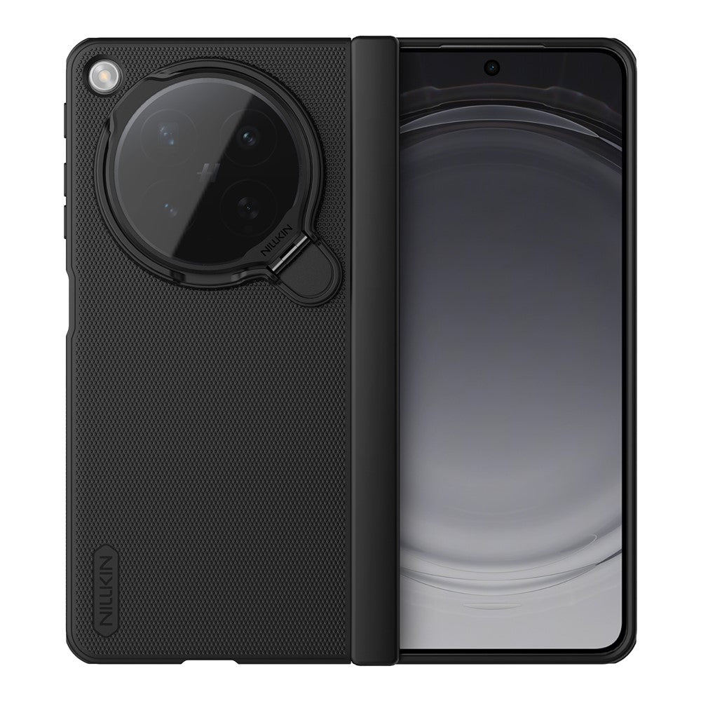 NILLKIN Super Frosted Shield Prop För Oppo Find N6 5G Magnetiskt Skal Genomskinligt Linslock Stativ PC mobilskal