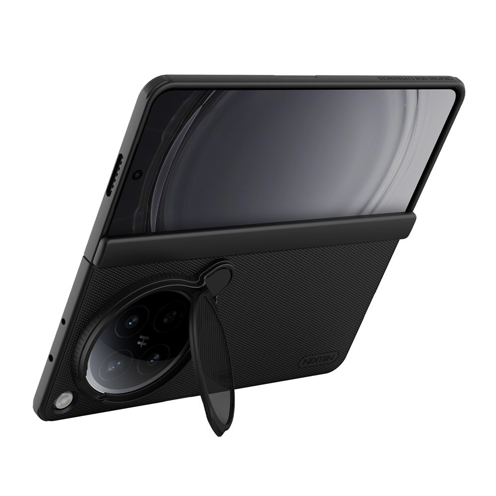 NILLKIN Super Frosted Shield Prop För Oppo Find N6 5G Magnetiskt Skal Genomskinligt Linslock Stativ PC mobilskal