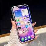For iPhone 18 Pro Max / 17 Pro Max Case Rhinestone Aurora Butterfly Bow Glitter TPU + PC IMD Phone Cover
