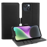 Til iPhone 14 Plus Lædercover Pung Stand TPU + PU Skin-touch Cover