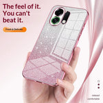 For Oppo K13 Turbo Pro 5G Case Electroplating Gradient Glitter TPU Phone Cover