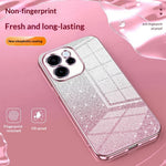 For Oppo Reno15 FS 5G Case Electroplating Gradient Glitter TPU Phone Cover