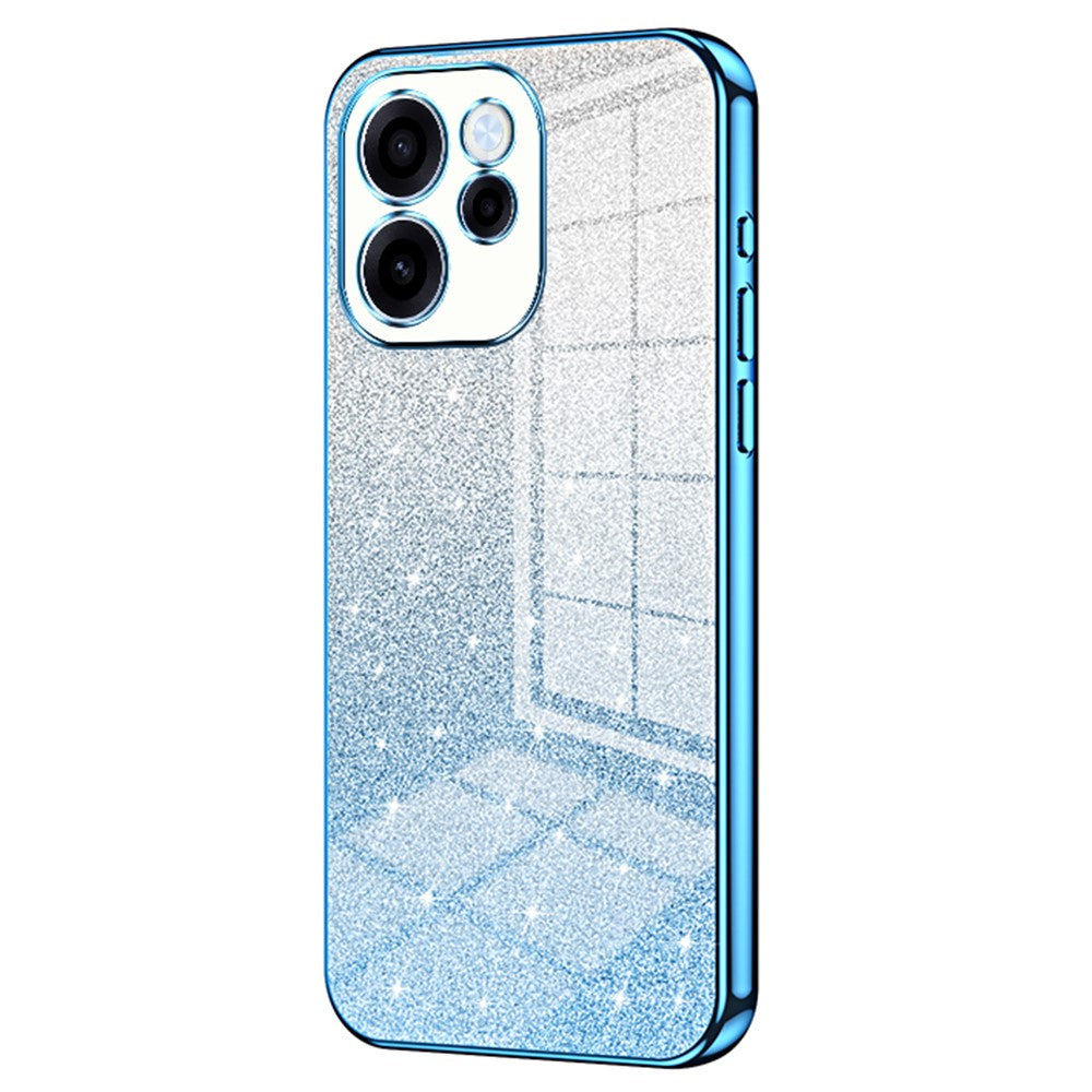For Oppo Reno15 FS 5G Case Electroplating Gradient Glitter TPU Phone Cover